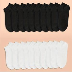 남여 기본 발목 양말 20켤레 세트 데일리 심플양말 대용량