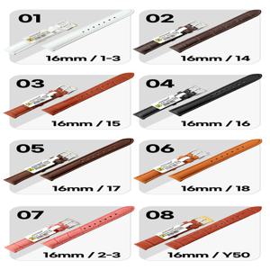 조이덴 고급 소가죽 명품 가죽 시계줄 16x14mm 모음