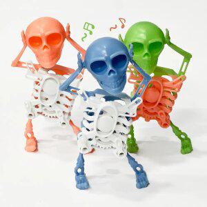 춤추는 해골 태엽 할로윈 장식품 / 야광 조립 DIY 피규어 선물 틱톡 인싸템
