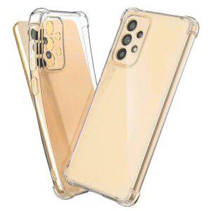 1+1 방탄 범퍼 젤리케이스 투명, 갤럭시A13-와이드6 공용