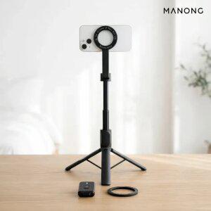 마농 고급형 롱바디 블루투스 맥세이프 삼각대 셀카봉 170cm