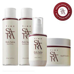 타임사라 안티에이징 스네일 달팽이 4종 기초세트