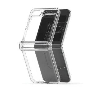 1+1 방탄 범퍼 젤리케이스 투명, 갤럭시Z 플립7 FE (힌지보호)