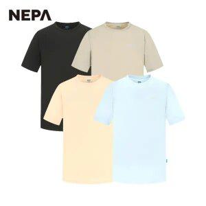 네파 공용 아이스 테크쉘 반팔 라운드 티셔츠 7JD5302