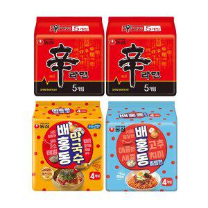 신신배막(신라면10,배홍동4,배홍동막국수4)