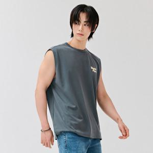 [체이스컬트] [3color] 남자 등판 그래픽 나시