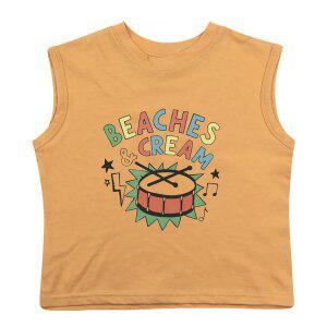 드럼 민소매 티셔츠(Drum sleeveless T)