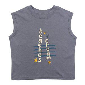 앵커레터링 민소매 티셔츠(Anchor lettering Sleeveless T)