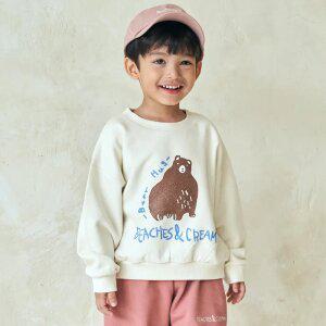 베어허그 그래픽 맨투맨(wild bear MTM)