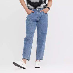 남성) 골반바지 데님팬츠 미디엄블루 AN1DIG208-MB