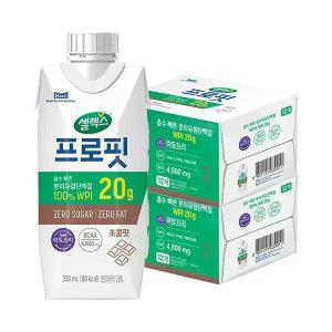 셀렉스 프로핏 웨이프로틴 초콜릿 330ml, 24개
