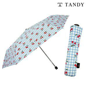 탠디 7K 깅엄체리 초경량 양우산
