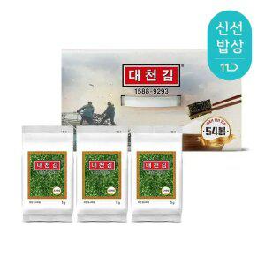 [본사직영몰] 대천김 도시락김 5g x 54봉 외/도시락김/재래김/김자반/구운김
