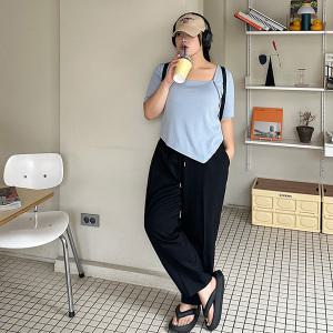 [제작/빅사이즈]이블렛 하테민 길이별 밴딩 슬랙스 제이스타일