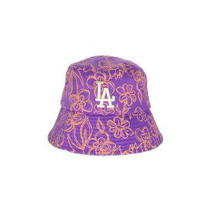 MLB 공용 플로럴 코튼 버킷햇  3AHT0891N-07LDD