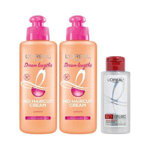 로레알파리 드림랭스 노 헤어컷 크림 200ml 2개 + 랜덤 제품 100ml