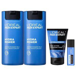 로레알파리 맨 엑스퍼트 이드라파워 수분 올인원 50ml 2개 + 클렌징 폼 50ml+미니 올인