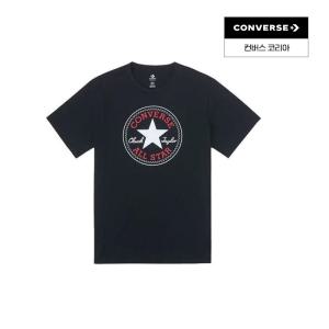 [컨버스] 공식판매처 / 남녀공용 컨버스 척 패치 반팔티_0025459 001