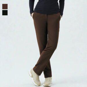 웨스트우드 여성 골지 기본팬츠_WN3WTPL504