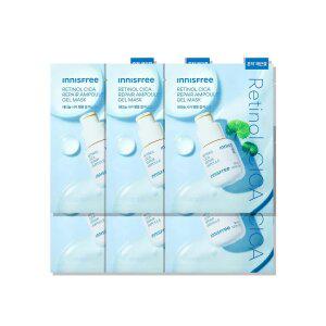 이니스프리 레티놀 시카 흔적 앰플 겔 마스크 23mL [흔적 매끈결] 6매