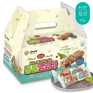 [품질보장] 호정가 통밀영양바 (20개입) / 개별포장 영양간식 시리얼바