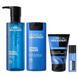 로레알파리 맨 엑스퍼트 이드라파워 쿨링 올인원 120ml + 수분 올인원 50ml + 클렌징