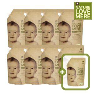 네이쳐러브메레 아기세탁세제 리필 1300ml 4팩+4팩 + [GIFT] 아기세탁세제 리필 오리지