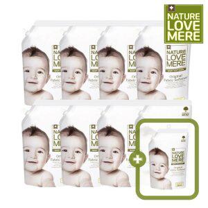 네이쳐러브메레 아기섬유유연제 리필 1300ml 4팩+4팩 + [GIFT] 아기섬유유연제 리필 오