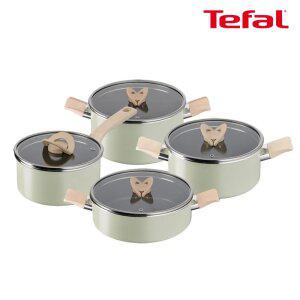 테팔 인덕션 블라썸 민트 냄비 4종세트