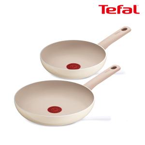 테팔 티타늄2X 글로시샤인 후라이팬 2종(20+24)