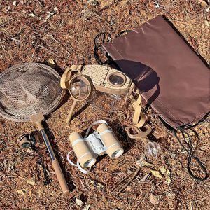 카스테라 곤충 채집통 8종 세트 매미 돋보기 자연 관찰 탐험 놀이 집게 해루질