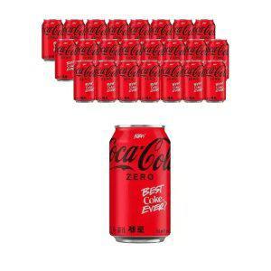 [T쇼페] 코카콜라 제로, 350ml, 24개