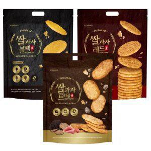 로마나 프리미엄 쌀과자 레드/블랙/트러플 3개 골라담기