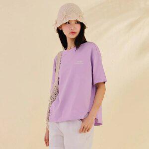 [체이스컬트] [4color] 여자 크롭 면 반팔티