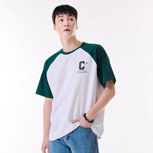 [체이스컬트] [2color] 유니 라글란 반팔티