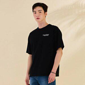 [체이스컬트] [3color] 남자 레터링 반팔 티