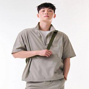 [체이스컬트] [2Color] M 스트레치 반팔 아노락