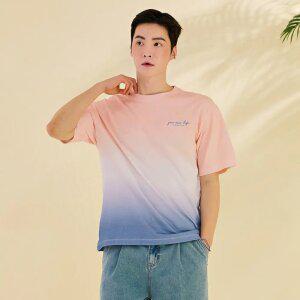 [체이스컬트] [2color] 남자 그라데이션 반팔티