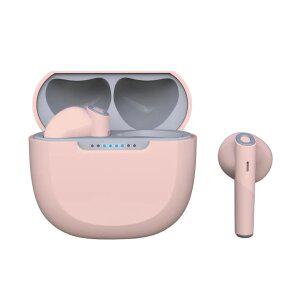 블루투스v5.3 이어폰 무선이어폰 이어버드 귀걸이 인체공학 오픈형 핑크 YN45SP