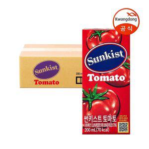[본사직영] 썬키스트 토마토 주스 200ml 24팩