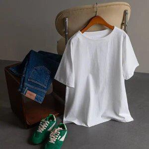 (안나앤플러스) 엘비 베이직 반팔 티셔츠[티셔츠DSD71] 빅사이즈