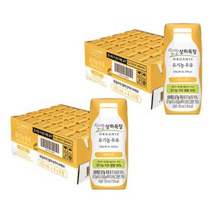 상하목장 유기농 바나나우유, 125ml, 48개