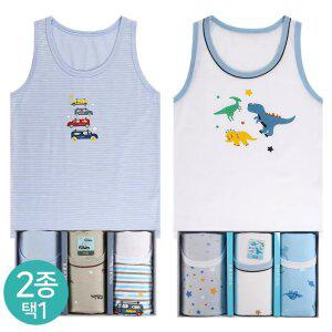 (30%즉시할인) 비비키즈 남아 런닝 택1 (3매입) 아동런닝