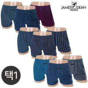 (30%즉시할인) 제임스딘 트렁크 택1 (3매입) 남자팬티 남성속옷