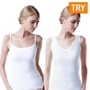 (30%즉시할인) TRY 스마트케미솔/TRY 여런닝 212 택1 (3매입) 여자런닝 여성속옷