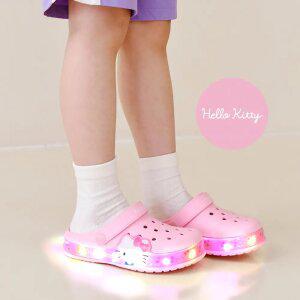 헬로키티 사이드 라이팅 샌들`