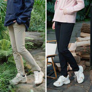 몽벨 여성 베이직 카고 롱 팬츠