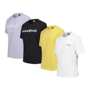 몽벨 여성 그래픽 반팔 티셔츠