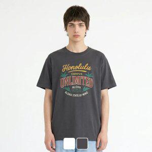 [택가 45,000원] HAWAII TEE (U26BTTS616) 남녀공용