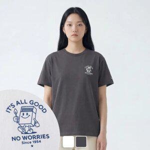 [택가 42,000원] NO WORRIES TEE (U26BTTS614) 남녀공용